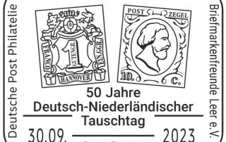 Stempel Hesel 50 J DeutscheNiederlaendischer TT