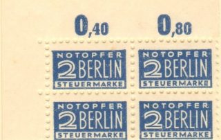 Notopfer Berlin 1