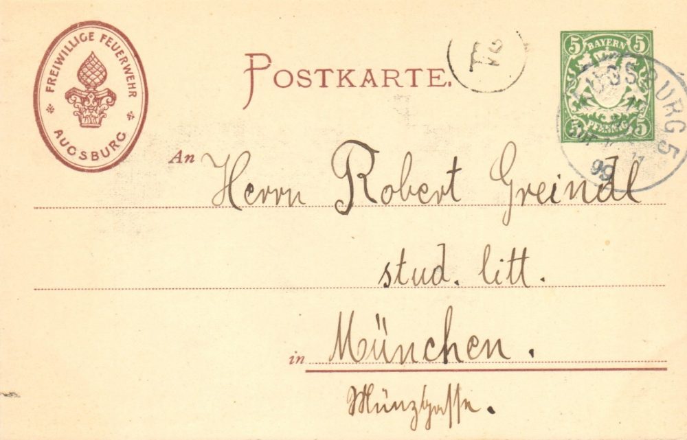 Ganzsache Bayern Ganzsache Bayern