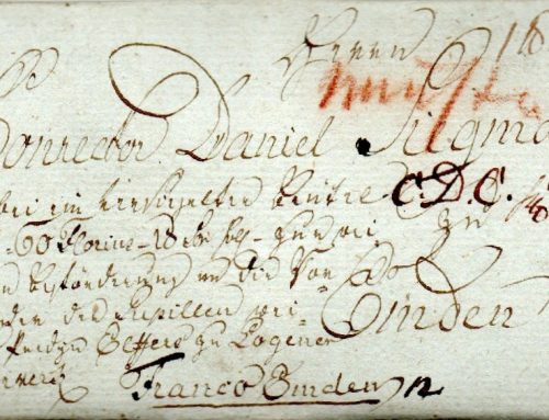Dienstag, 28. Oktober 2025, 19.30 Uhr Vortrag über die Postgeschichte der Stadt Emden bis 1900