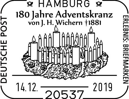 Adventskranz Stempel