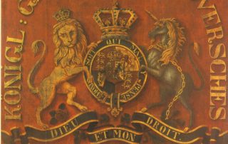 Posthausschild Hannover 1825 2