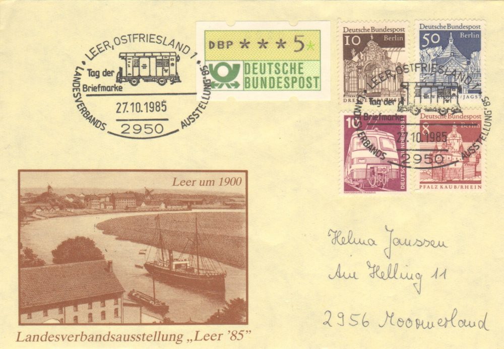 Sonderstempel Leer 85 Sonderstempel Leer 85