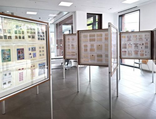 Ausstellung der Briefmarkenfreunde in der Sparkasse Leer, Mühlenstraße 93