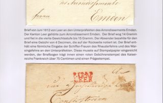 3. Kaiserlich Französische Post Franko 3